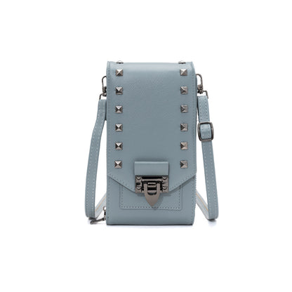 Rivet Design Shoulder Mobile Phone Crossbody Bag - 16th Avenue