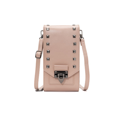 Rivet Design Shoulder Mobile Phone Crossbody Bag - 16th Avenue