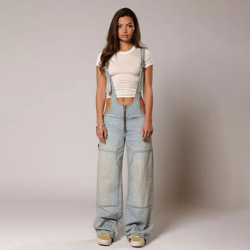Women's Streetwear Jumpsuit | Women's Denim Jumpsuit | 16th Avenue