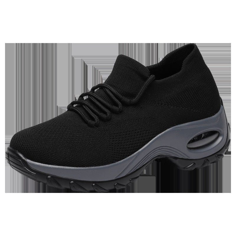 Women's Sports flying knit socks shoes
