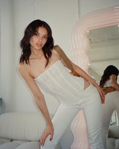 Skinny Sleeveless Tube Top Spring Summer Crop Corset Tank Party Streetwear - 16th Avenue