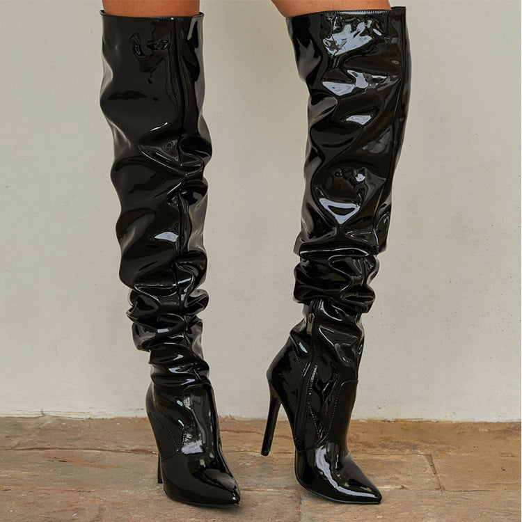 Women Fashion Super High Heel Party Boots