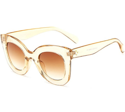 Fashion Cat Eye Vintage Gradient Sunglasses