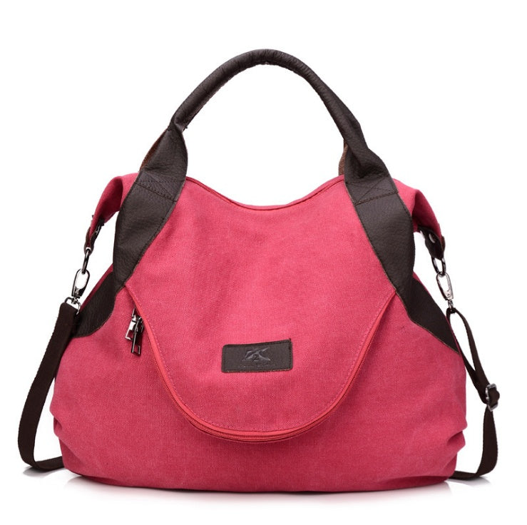 Women's Minimalist Retro Shoulder Crossbody Vintage Canvas Bag
