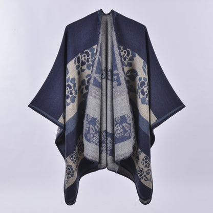 Fashion Autumn And Winter Versatile Lattice Ladies Travel Shawl Scarf