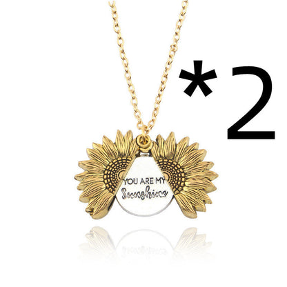 You Are My Sunshine Sunflower Necklace - 16th Avenue