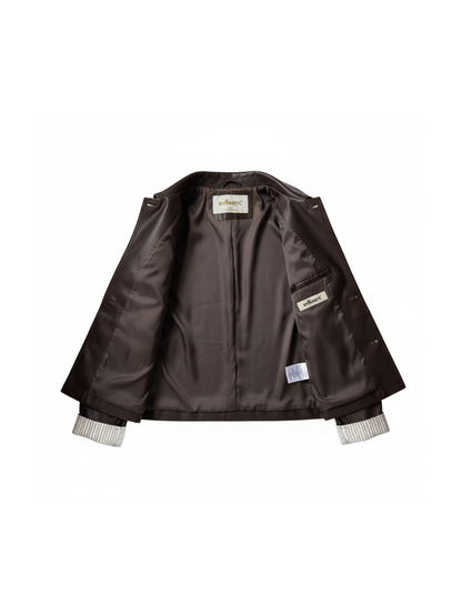BYMANYC ® New York Retro PU Leather Jacket for Women, Brooklyn Heights, BYMANYC New York. - Women's Fashion - Women's Clothing - Jackets & Coats - Jackets
