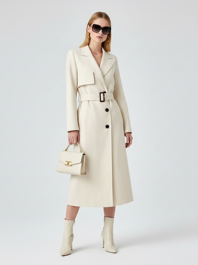 BYMANYC ® New York Women's Long Trench Coat FINANCIAL DISTRICT ECO COUTURE BYMANYC ® New York - Women's Fashion - Women's Clothing - Jackets & Coats - Down Coats