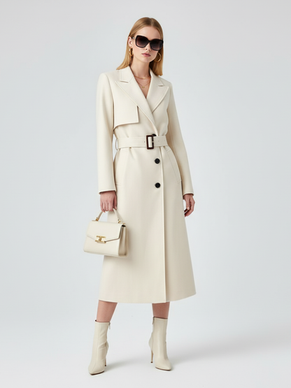 BYMANYC ® New York Women's Long Trench Coat FINANCIAL DISTRICT ECO COUTURE BYMANYC ® New York - Women's Fashion - Women's Clothing - Jackets & Coats - Down Coats