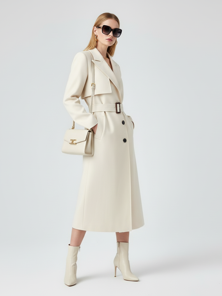 BYMANYC ® New York Women's Long Trench Coat FINANCIAL DISTRICT ECO COUTURE BYMANYC ® New York - Women's Fashion - Women's Clothing - Jackets & Coats - Down Coats