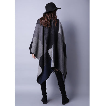 Fashion Autumn And Winter Versatile Lattice Ladies Travel Shawl Scarf