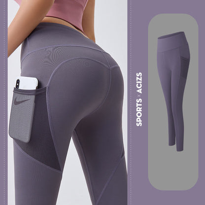 Yoga Pants With Pocket Leggings - 16th Avenue