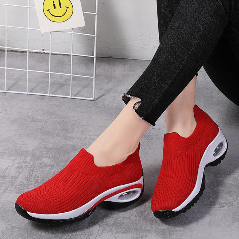 Women's Air Cushion Mesh Breathable Running Sports Shoes
