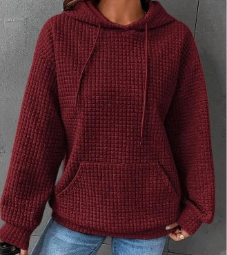 Women's Loose Casual Solid Color Long-sleeved Sweater - 16th Avenue