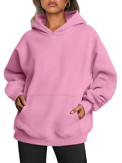 Women's Oversized Fleece Loose Hoodie - 16th Avenue