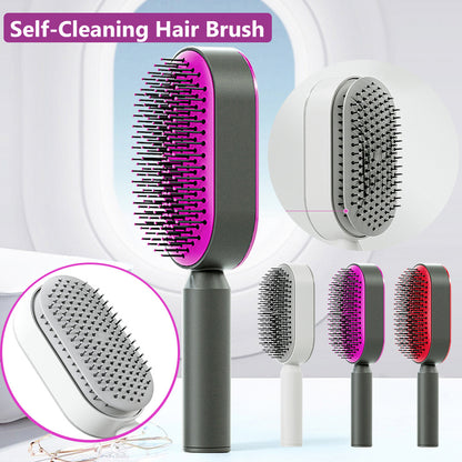 Self Cleaning Hair Brush - 16th Avenue