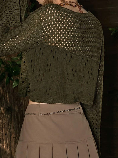 16th Avenue Womens Knit Bell Sleeve Cardigan - Women's Clothing