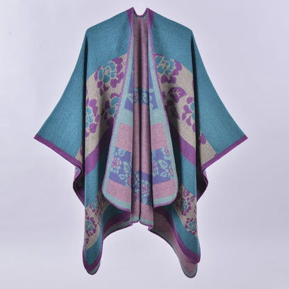 Fashion Autumn And Winter Versatile Lattice Ladies Travel Shawl Scarf