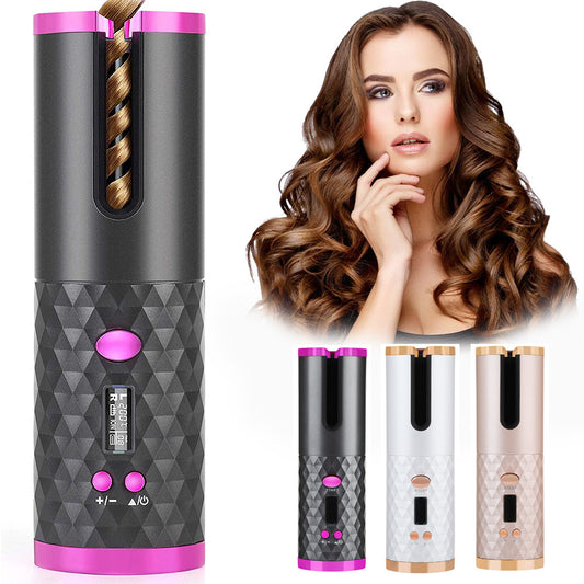 Rechargeable USB Automatic Portable Hair Curler