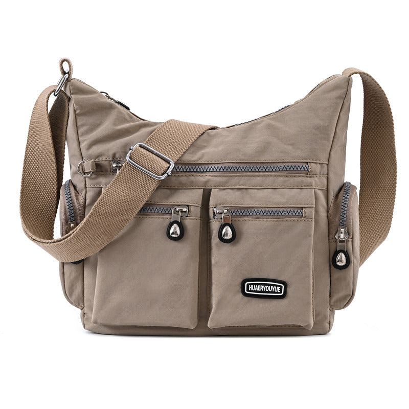 Women Shoulder Multiple Pockets Waterproof Crossbody Bag