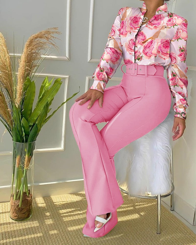 Fashion Printing New Casual Suits For Women