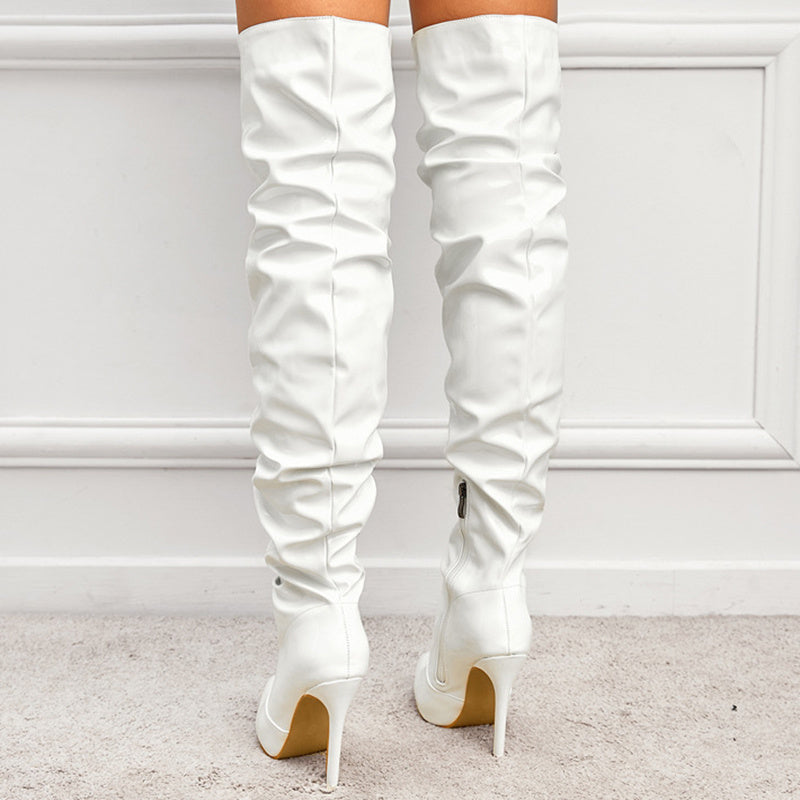 Women Fashion Super High Heel Party Boots