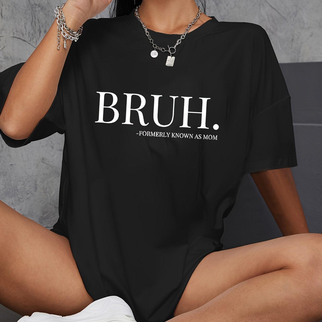 Women's Monogrammed Crewneck Sports T-shirt - 16th Avenue