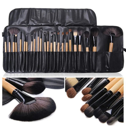 24 Pcs Professional Cosmetics Makeup Brush Set Makeup Tools - 16th Avenue