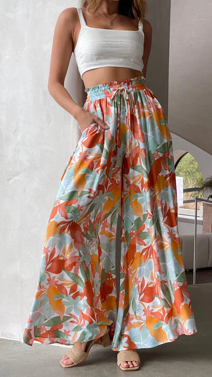 Women's Wide Leg Loose Comfy Lounge Sweatpants With Pockets - 16th Avenue