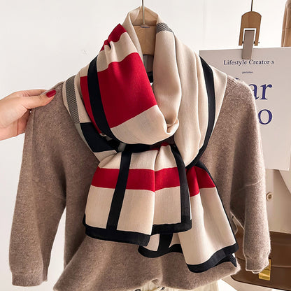 Women's Autumn And Winter Talma Warm Scarf Scarf