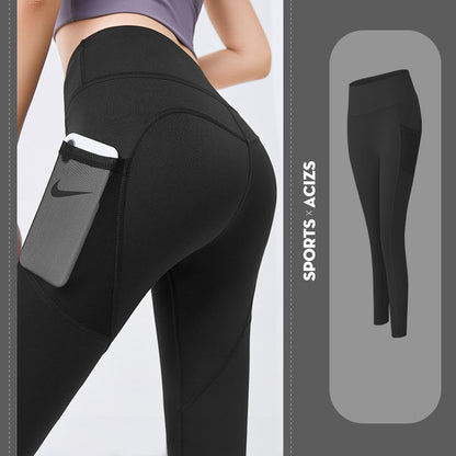 Yoga Pants With Pocket Leggings - 16th Avenue