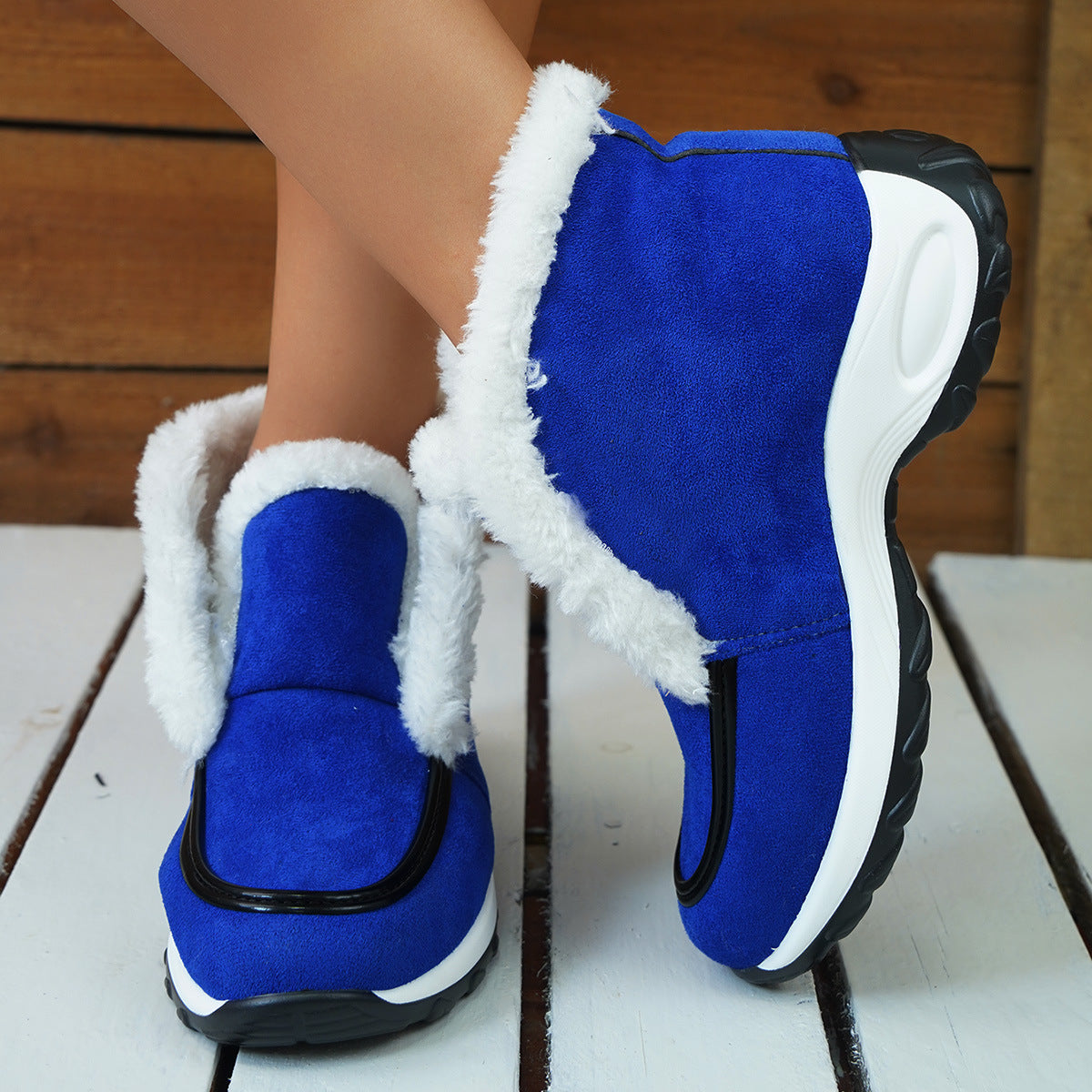 Women's Air-cushion Sole Fashion Snow Boots
