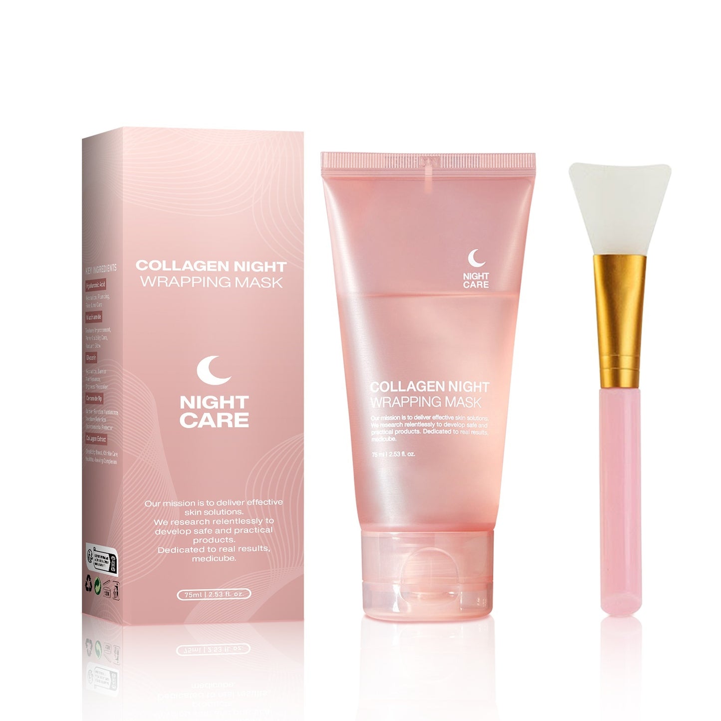 Face Collagen Night Mask Hydration Anti-wrinkle Skin Care
