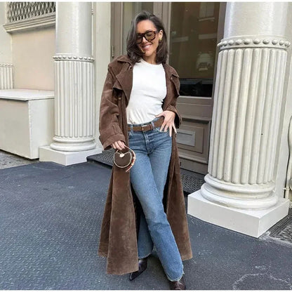Women's Elegant Fall Trench Coat