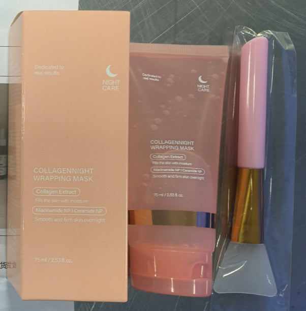 Face Collagen Night Mask Hydration Anti-wrinkle Skin Care