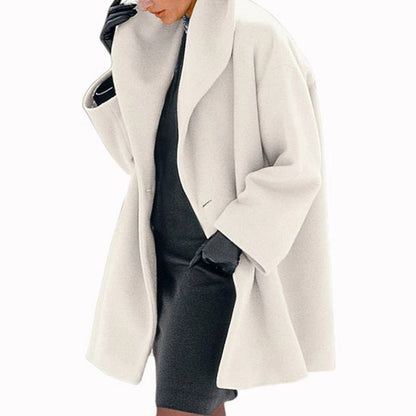 Women's Trendy Autumn and Winter Woolen Coat