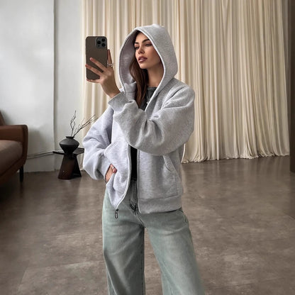 Women's Fall Winter Casual Thick Hoodie