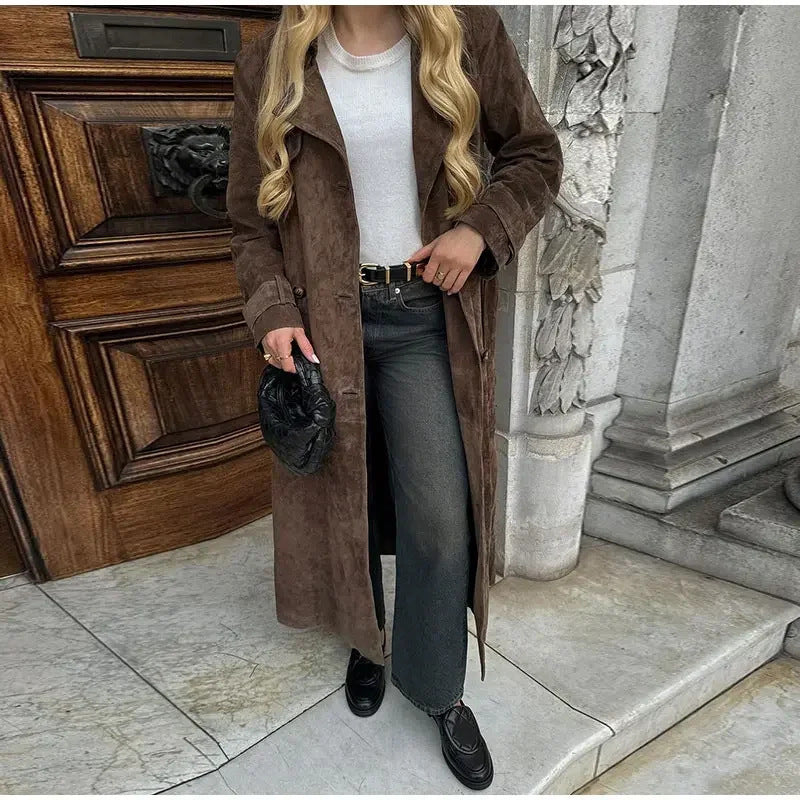 Women's Elegant Fall Trench Coat