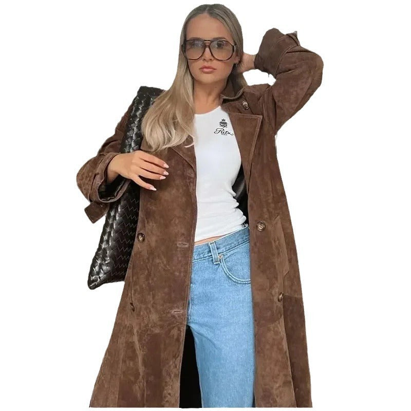 Women's Elegant Fall Trench Coat