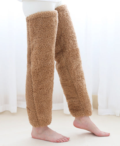 Over Knee High Fuzzy Long Fall Winter Indoor Socks