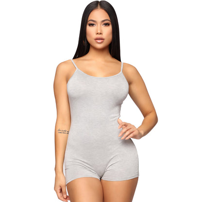 Women's Skinny Athleisure Suspender Jumpsuit - 16th Avenue