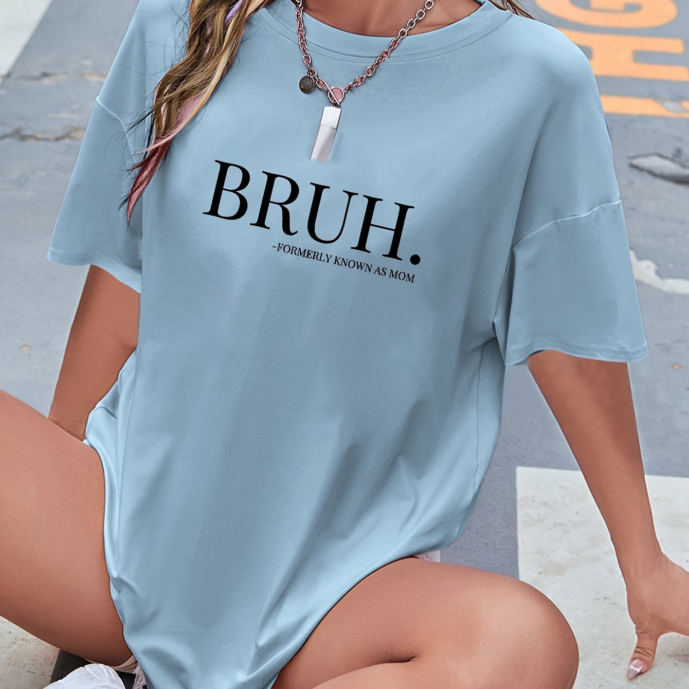 Women's Monogrammed Crewneck Sports T-shirt - 16th Avenue