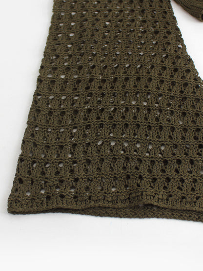 16th Avenue Womens Knit Bell Sleeve Cardigan - Women's Clothing
