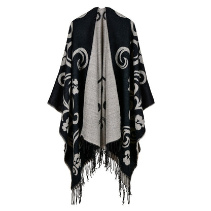 Fashion Autumn And Winter Versatile Lattice Ladies Travel Shawl Scarf