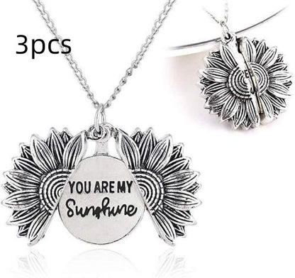You Are My Sunshine Sunflower Necklace - 16th Avenue