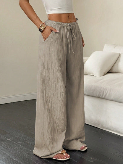 Women's Casual Versatile Wide Leg Pants - 16th Avenue