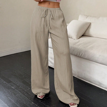 Women's Casual Versatile Wide Leg Pants - 16th Avenue